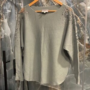 Milano LIV Knit Top in Sage